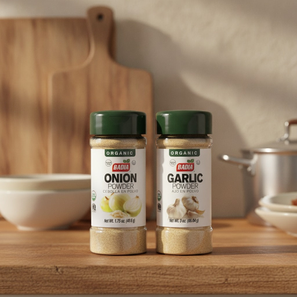 Badia Organic Garlic Powder & Onion Powder Bundle — lifestyle