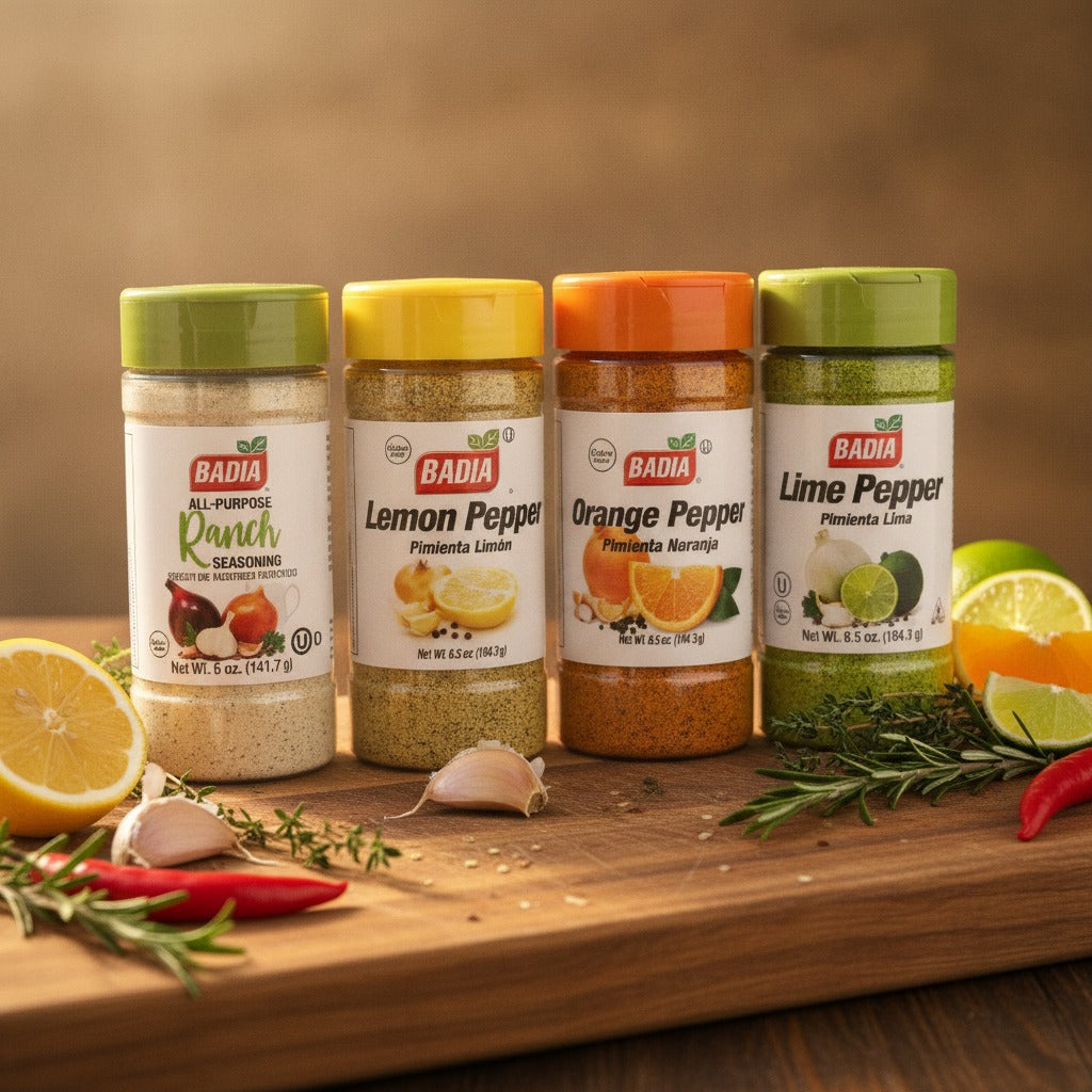 Badia Ranch, Lemon Pepper, Lime Pepper & Orange Pepper Wings Bundle — lifestyle