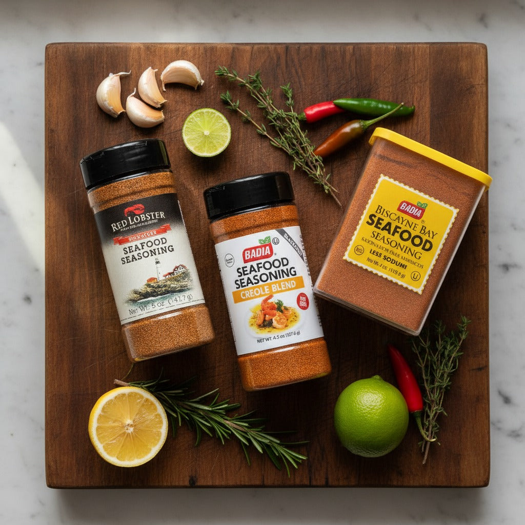 Badia Red Lobster, Creole Blackened & Biscayne Bay Seafood Seasoning Bundle — lifestyle