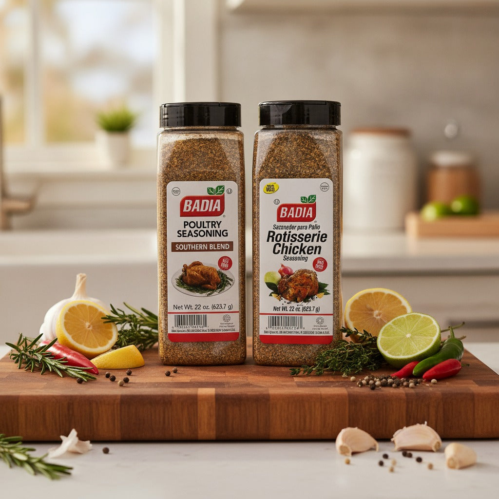 Badia Rotisserie Chicken & Southern Poultry Seasoning Bundle — lifestyle