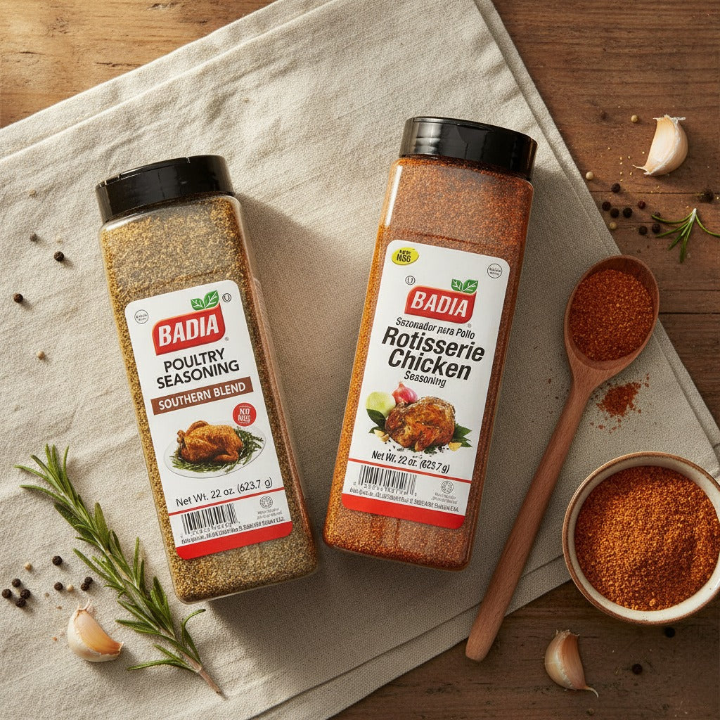Badia Rotisserie Chicken & Southern Poultry Seasoning Bundle — lifestyle