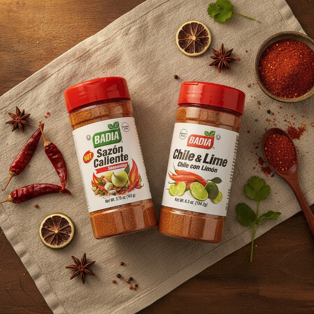 Badia Sazón Caliente & Chile Lime Bundle — lifestyle