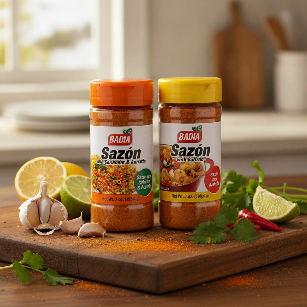 Badia Sazón with Saffron & Sazón with Coriander and Annatto Bundle — lifestyle