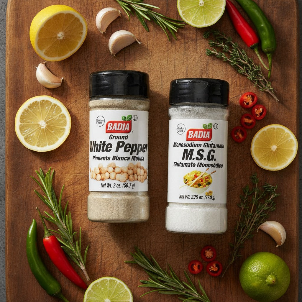Badia White Pepper & MSG Bundle — lifestyle
