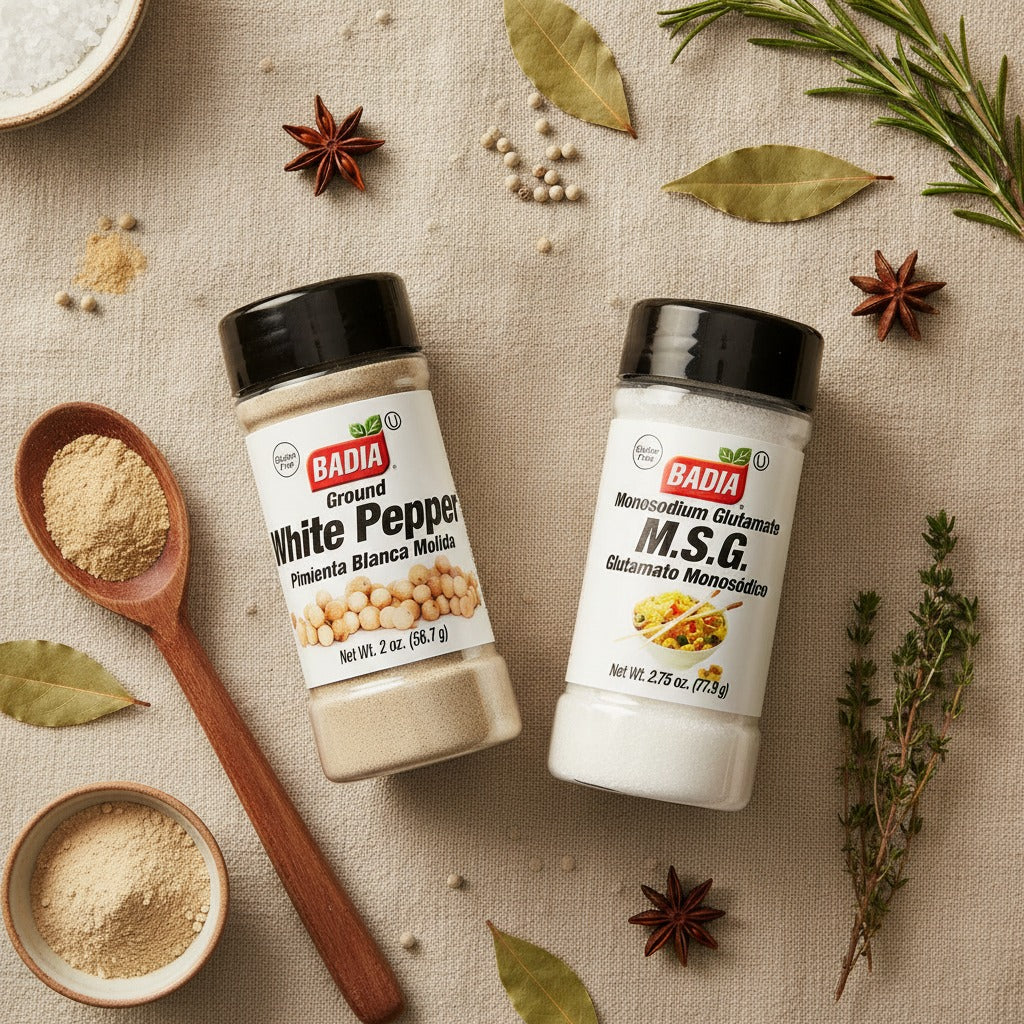 Badia White Pepper & MSG Bundle — lifestyle