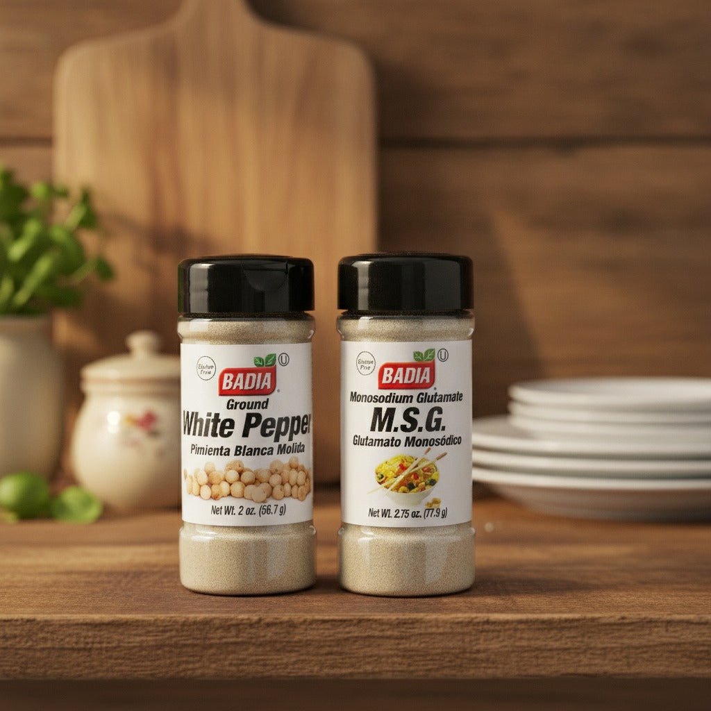 Badia White Pepper & MSG Bundle — lifestyle