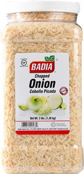 Badia Onion Chopped 3 lbs
