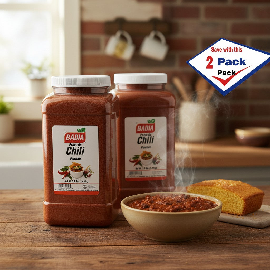 Badia Chili Powder Spice, 5.5 lb, Pack of 2