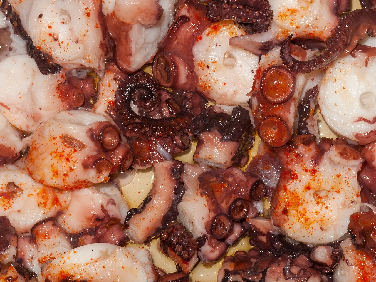 Polbo á feira in Galicia