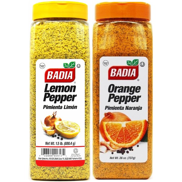 Badia Lemon Pepper, 24 oz - Herbs, Spices & Seasonings