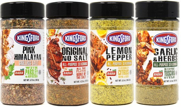 Badia Kingsford Original No Salt All-Purpose Seasoning, 4.25 oz