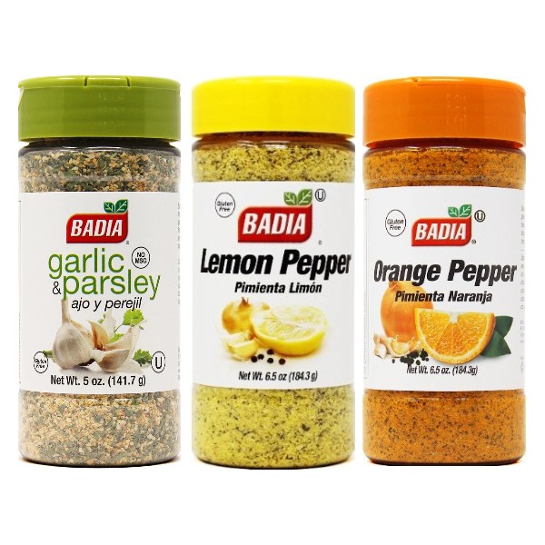 Lemon Orange Pepper & Garlic Parsley Bundle – Bodega Badia