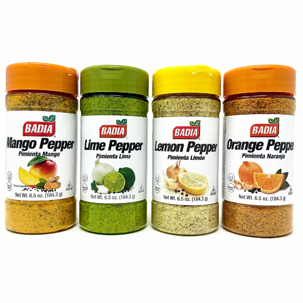 Lemon & Orange Pepper Bundle 6.5oz – Bodega Badia
