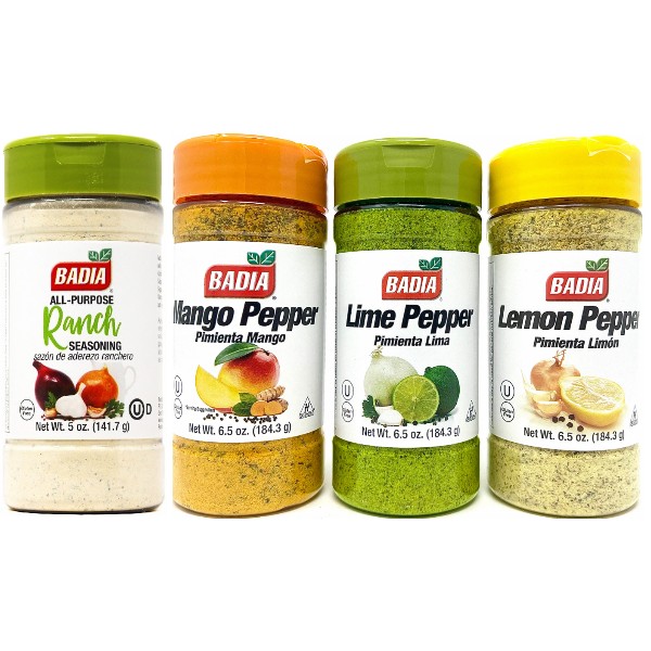 Badia Mango & Lime Pepper - 6.5 oz Each - Premium