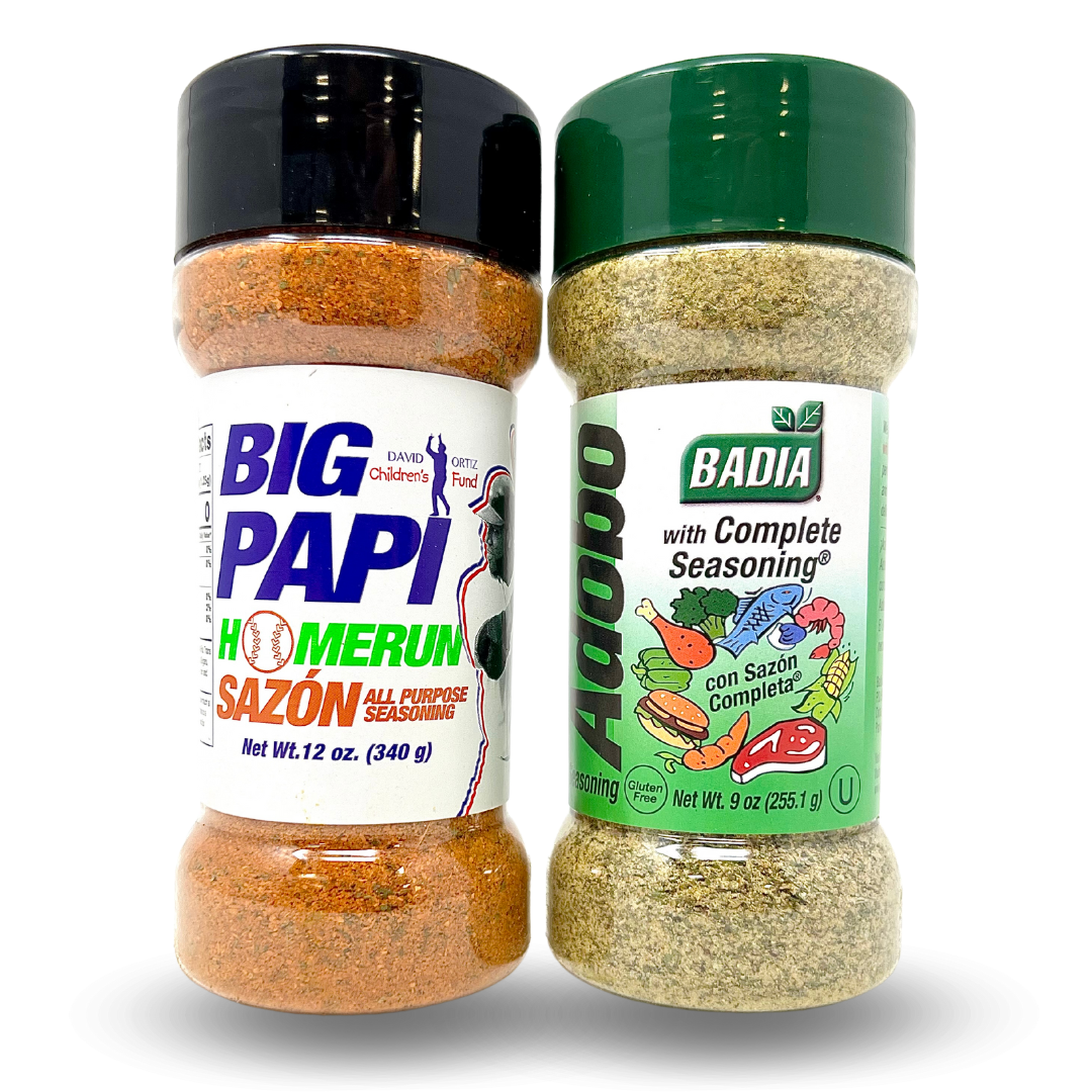 Big Papi Homerun Sazon And Complete Seasoning® Bundle – Bodega Badia